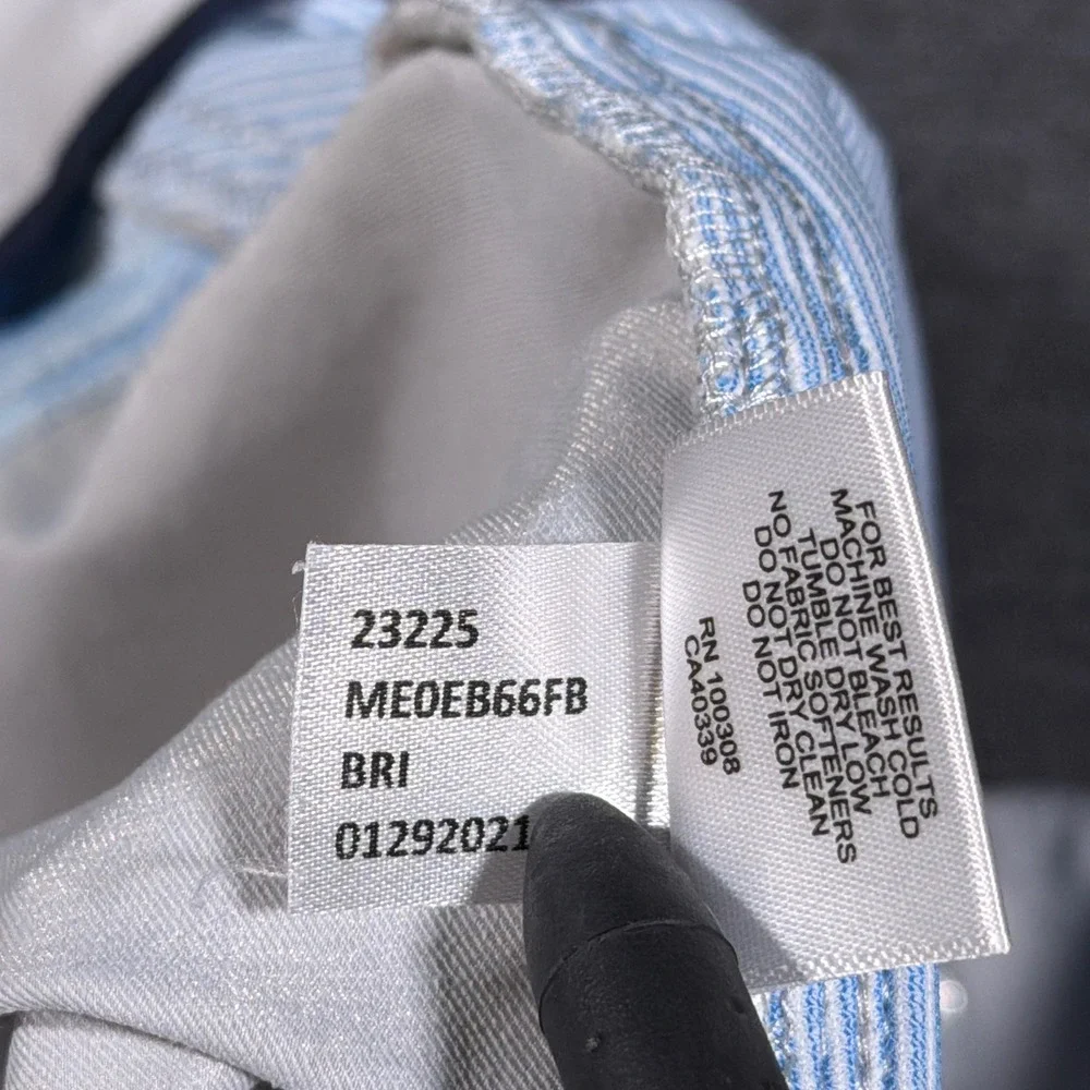 Peter Millar Pants Mens 36x32 Grey Performance Five Pocket EB66 Performance Golf